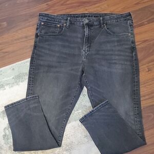 American Eagle Outfitters Men's Dark Gray Jeans